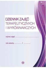 Zdjęcie Dziennik Zajęć Terapeutycznych I Wyrównawczych - Poddębice