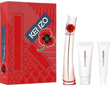 Kenzo Flower By Kenzo L'Absolue Zestaw Prezentowy Eau De Parfum Spray 50 Ml + Body Balm 75 Ml + Hand Cream 20 Ml 1 Stk.