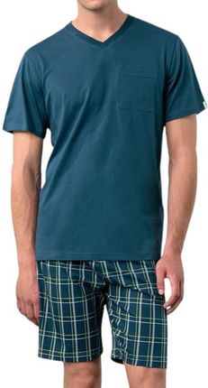 Bawełniana piżama męska VAMP  18690 (L)