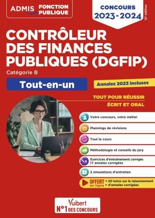 Concours Contrôleur Des Finances Publiques (DGFIP) - Catégorie B - Tout ...