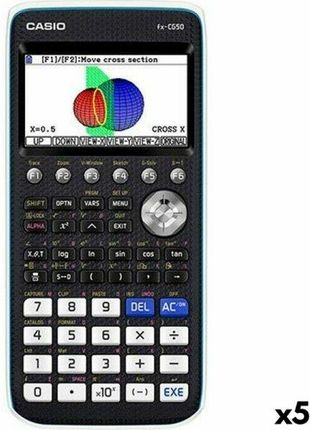 Casio Graphing Calculator Fx-Cg50 18 6X8 9X18 85Cm Czarny (5 Sztuk)