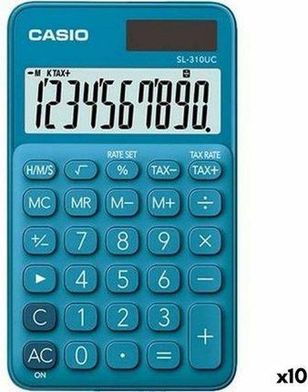 Casio Kalkulator Sl-310Uc Niebieski (10 Sztuk)