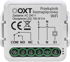 Oxt Mini Moduł Przekaźnik Beznapięciowy Wifi Tuya (SWT10)