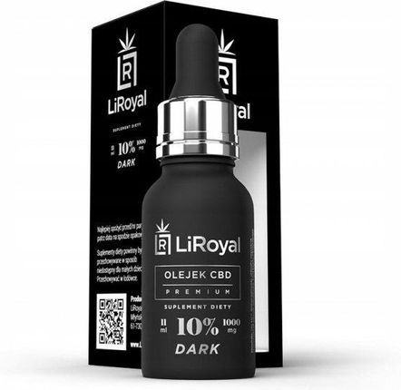 LiRoyal olejek konopny CBD Dark 10% + witaminy 11ml
