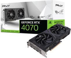 Zdjęcie PNY GeForce RTX 4070 Verto Dual Fan 12GB GDDR6X (VCG407012DFXPB1) - Warszawa