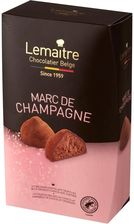 Zdjęcie Lemaitre Kakaowa czekolada mleczna w proszku z nadzieniem Marc de Champagne 150 g - Wieruszów