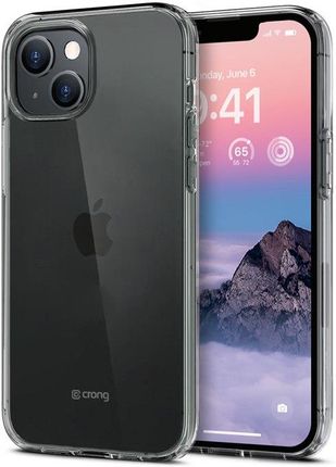 Crong Etui Crystal Slim Cover Apple Iphone 14/13 (Przezroczysty)