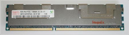 HYNIX 8GB ECC REGISTERED DDR3 2Rx4 1333MHz PC3L-10600 RDIMM (HMT31GR7BFR4A-H9)