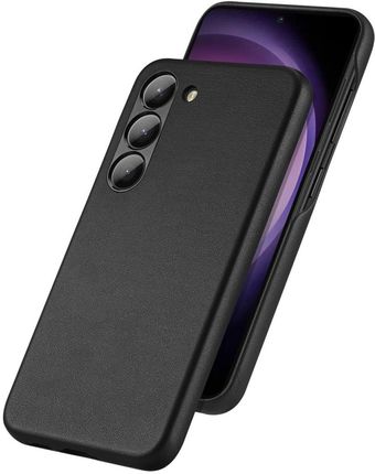 Dux Ducis Grit Etui Samsung Galaxy S23+ Elegancki Pokrowiec Ze Sztucznej Skóry Magsafe Czarne - zdjęcie 2