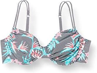 FIREFLY Malisa II damska górna część bikini, Flower/Stripe, 38C