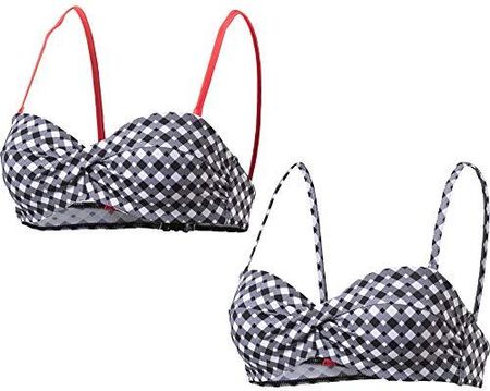 Firefly damskie bikini górne Maggy II wielokolorowa vichy 34