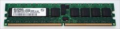 Pamięć RAM QIMONDA1GB DDR2 400MHz PC2-3200 ECC Registered DIMM (EBE10RD4AGFA-4A-E)