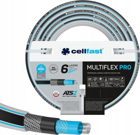Cellfast 13-802 Wąż Ogrodowy Multiflex Pro 1/2 50M