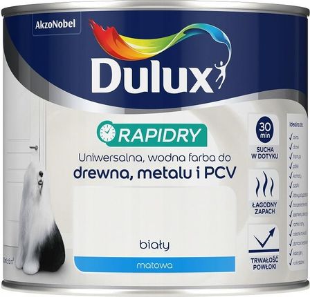 Dulux Rapidry 0,4L Biała Matowa