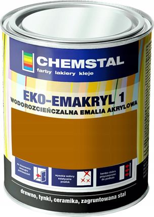 Chemstal Eko-Emakryl Orzech Jasny 0,8L