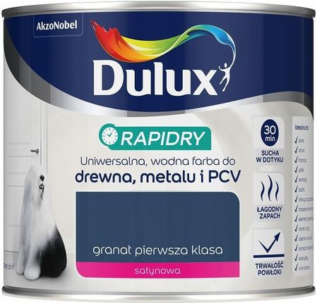 Dulux Rapidry 0,4L Granat Pierwsza Klasa Satynowa