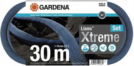 Gardena Wąż Tekstylny Liano Xtreme Zestaw 30M