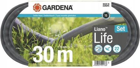 Gardena Wąż Tekstylny Liano Life 30M Zest. 18457