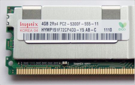 Pamięć RAM HYNIX FB-DIMM DDR2 667MHz PC2-5300 ECC Fully Buffered DIMM (HYMP151F72CP4D3-Y5)