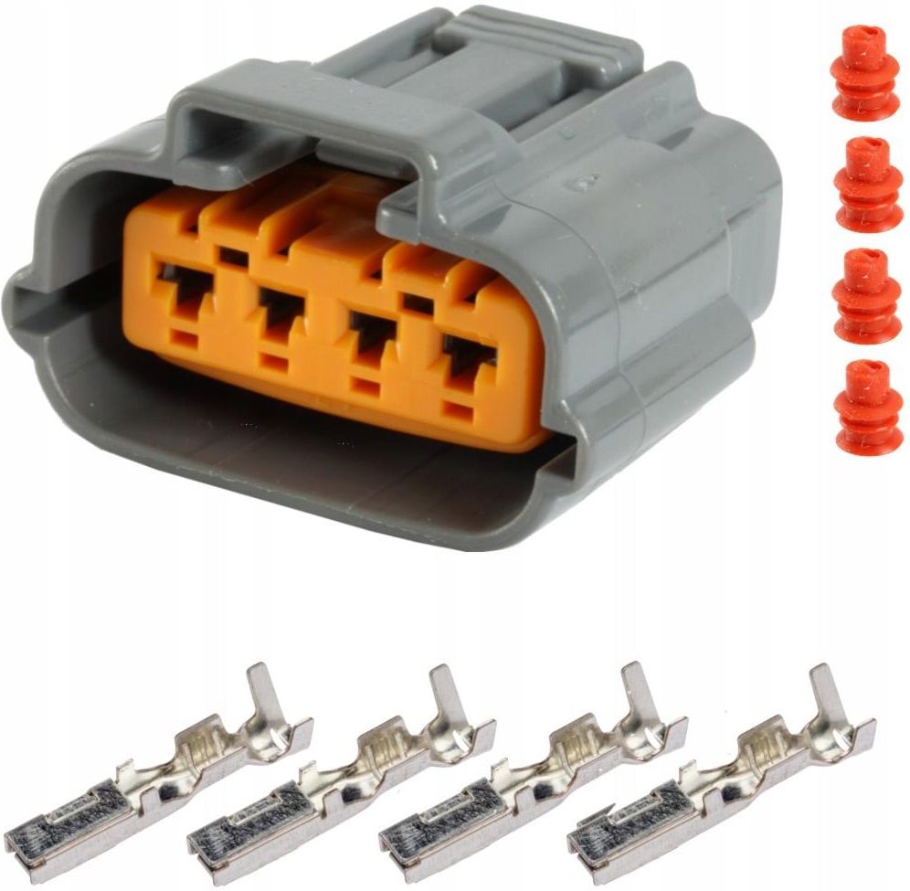 Разъем 61950030 (4pin) 4 контакта датчика положения дроссельной заслонки Mazda, Nissan, Subaru, Toyota