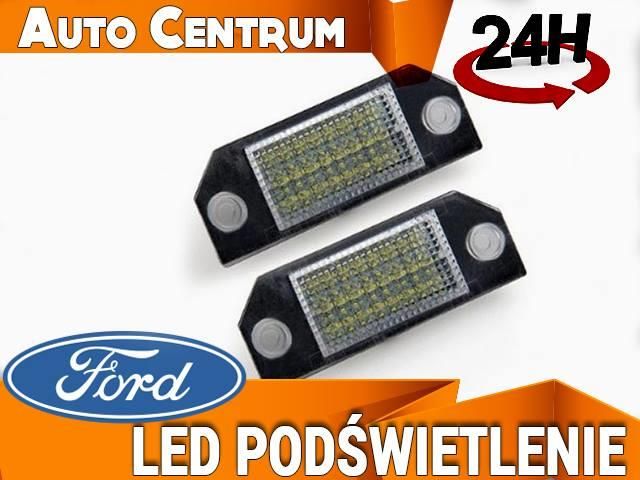 Lampka Tablicy Rejestracyjnej Shr Germany Led Lampki Tablicy Ford Focus