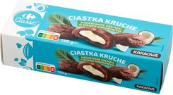Zdjęcie Carrefour Classic Ciastka kruche nadziewane kremem o smaku kokosowym 150 g - Dąbrowa Tarnowska