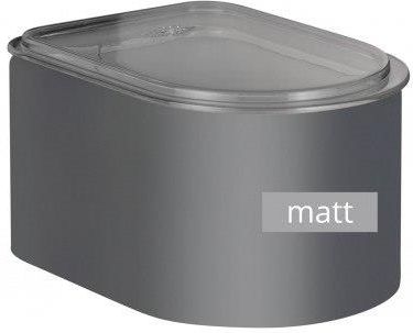 Wesco Pojemnik Metalowy 1,0L Loft Grafitowy Matt (Fispl13024)