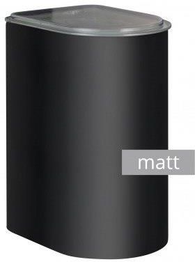 Wesco Pojemnik Metalowy 3L Loft Czarny Matt (Fispl13032)
