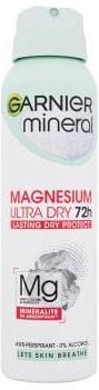 Garnier Magnesium Ultra Dry Mineral 72H Antyperspirant 150 ml