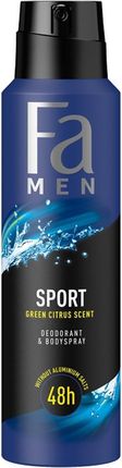 Fa Men Sport Green Citrus 48H Dezodorant W Sprayu 150 ml