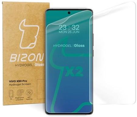 Bizon Folia Hydrożelowa Na Ekran Glass Hydrogel Do Vivo X90 Pro 2 Sztuki
