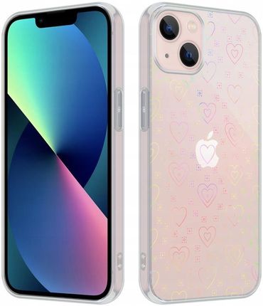 Tech-Graw Mx Holo Heart Iphone 11 Pro Clear Przeźroczysty