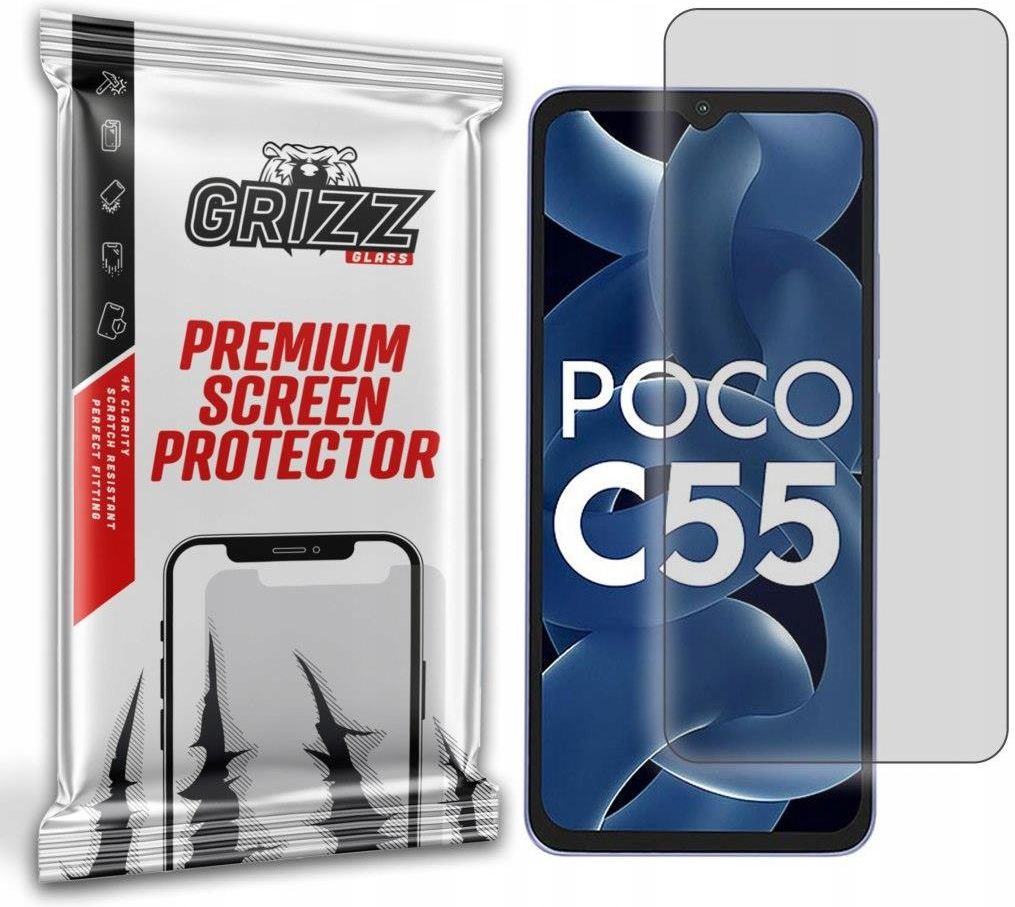 Grizz Glass Folia Matowa Paperscreen Do Xiaomi Poco C55 - Opinie i ceny ...