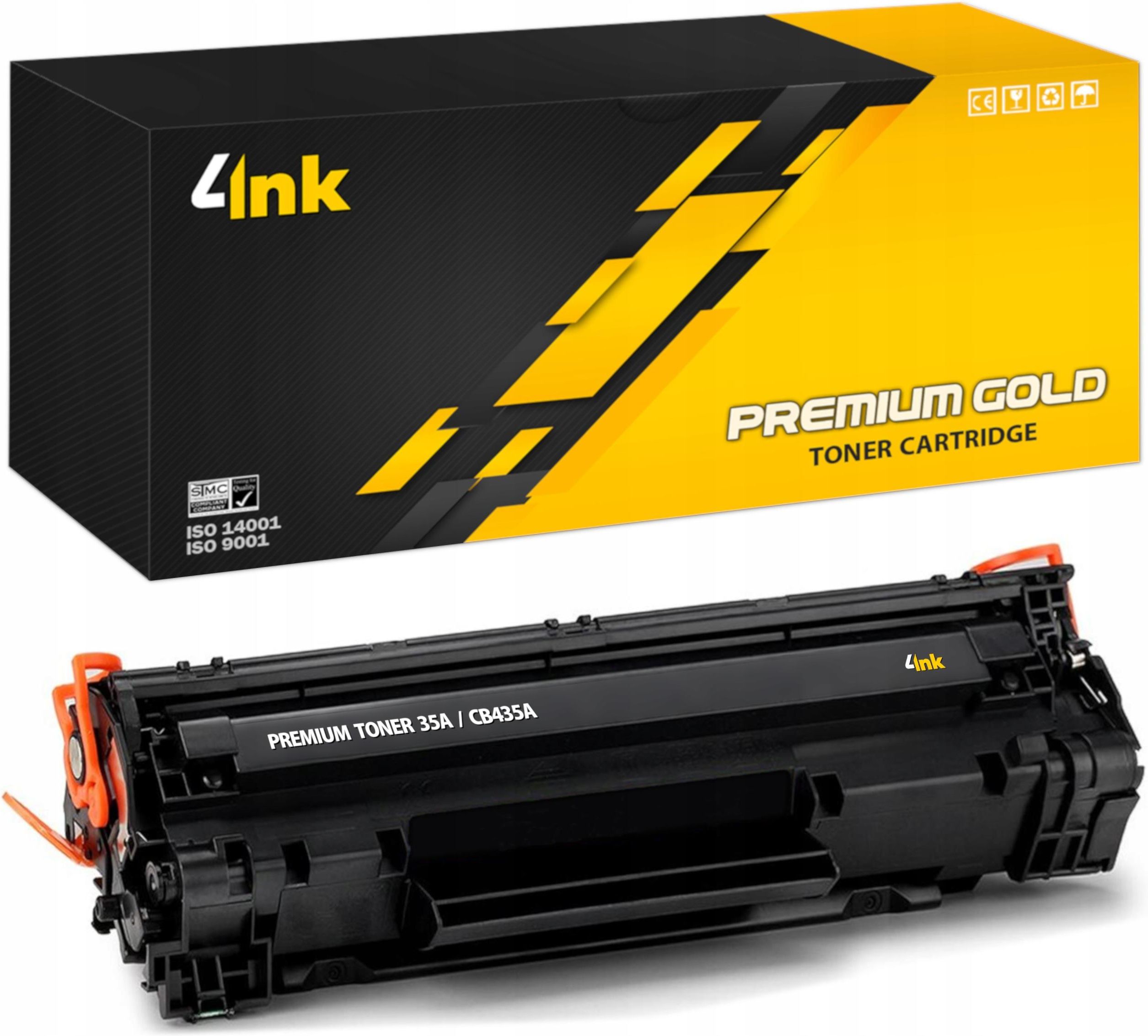 4Ink 35A Do Drukarki Hp Laserjet P1005 P1006 XL ...