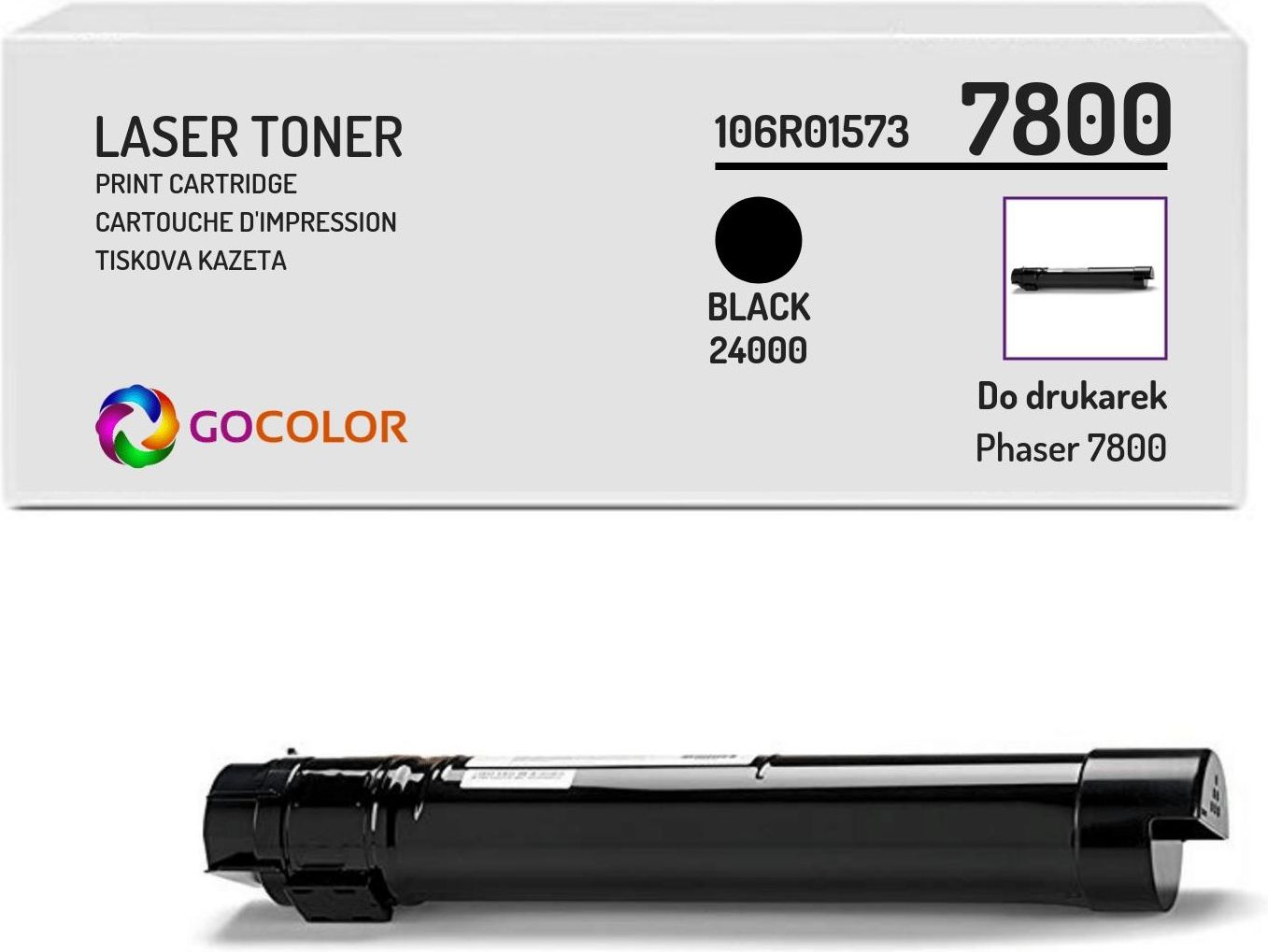 Gocolor Nowy Toner Do Xerox 7800 106r01573 Black Exe547 Opinie I