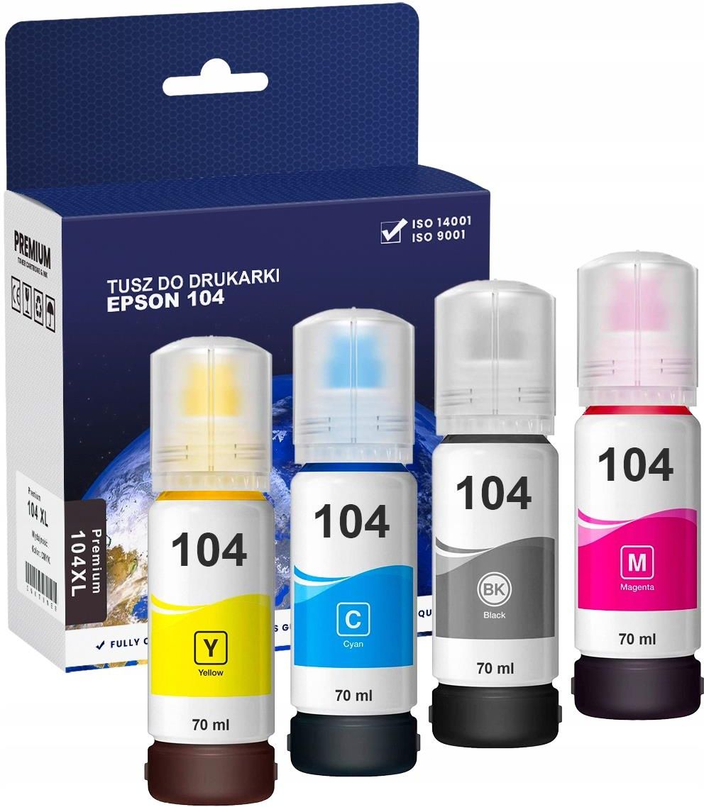 Tusz Raptor 4x Tusz Do Epson EcoTank ET4700 ET4800 ET4810