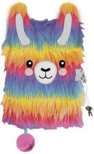 Zdjęcie St-Majewski Pamiętnik Z Kłódką 3D Włochacz A5 96K Rainbow Alpaca - Przemyśl