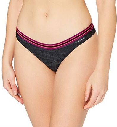 O'Neill damskie sportowe bikini Active Cheeky Bottom czarny Czarny Aop 34