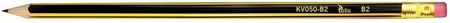 Ołówek Z Gumką Twar.B2 Kv050-B2 12Szt.