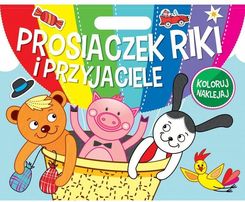 Zdjęcie Koloruj Naklejaj Prosiaczek Riki I Przyjaciele - Puszczykowo