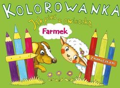 Zdjęcie Kolorowanka Jak Pies Z Owieczką Farmek - Dynów