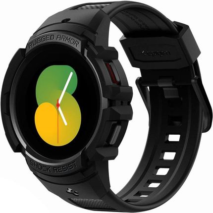 Pasek Spigen Rugged Armor Pro - Samsung Galaxy Watch 4 / 5 44mm (Black)