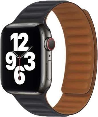 Opaska Pasek Leatherloop Wersja "4" Apple Watch 1/2/3/4/5/6/7/8/Ultra/Se 42/44/45/49Mm Black