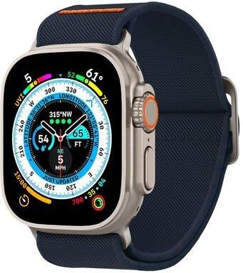 Spigen Pasek Fit Lite Ultra Do Apple Watch 3/4/5/6/7/8/Se/Ultra (42/44/45/49mm) Granatowy
