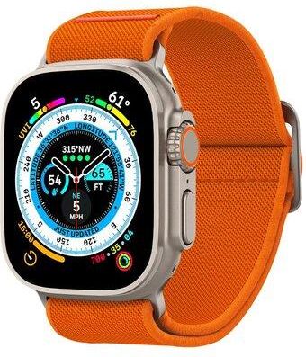 Spigen Pasek Fit Lite Ultra Do Apple Watch 3/4/5/6/7/8/Se/Ultra (42/44/45/49mm) Pomarańczowy