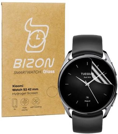 Bizon Folia Hydrożelowa Na Ekran Glass Hydrogel Do Xiaomi Watch S2 42 Mm, 2 Sztuki