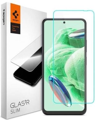 Spigen Szkło Hartowane Glas.Tr Slim 2-Pack Xiaomi Redmi Note 12 5G / Poco X5 Clear