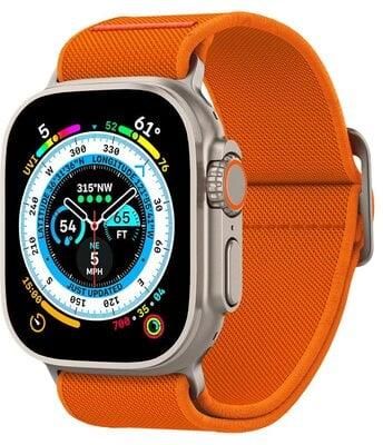 Pasek SPIGEN Fit Lite Ultra do Apple Watch 3/4/5/6/7/8/SE/Ultra (42/44/45/49mm) Pomarańczowy