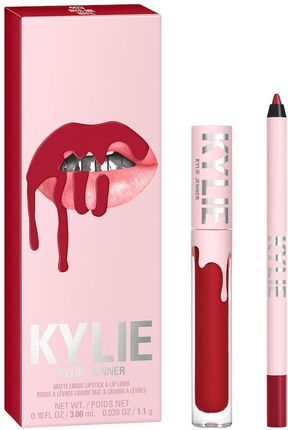 Kylie Cosmetics Matte Lip Kit Zestaw Do Makijażu Ust 4.25G 403 – Bite Me