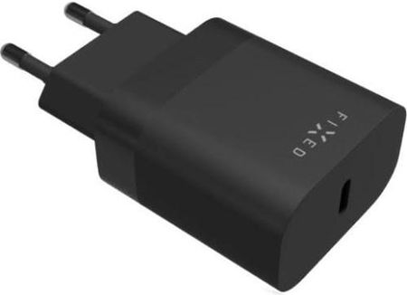 Fixed PD Travel Charger, USB-C, 20 W, czarna (8591680145058)